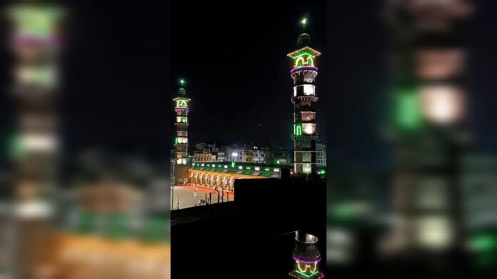 burhanpur shahi jama masjid night vision