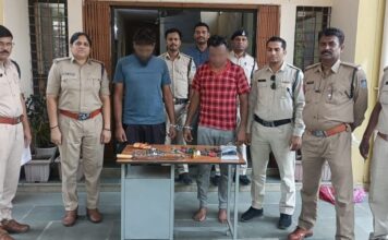 MpCrimeNews:बुरहानपुर में हाईटेक केबल चोर गिरोह का पर्दाफाश: फर्जी इंजीनियर बनकर आए, 60 फीट ऊंचे टावर से उड़ाई कीमती केबल burhanpur nepanagar police cable theft